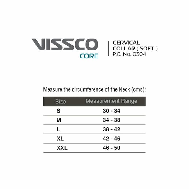 Vissco Core Cervical Collar Soft X Large