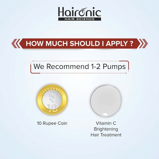 Haironic Vitamin C Hair Brightening Treatment Hair Serum 100ml