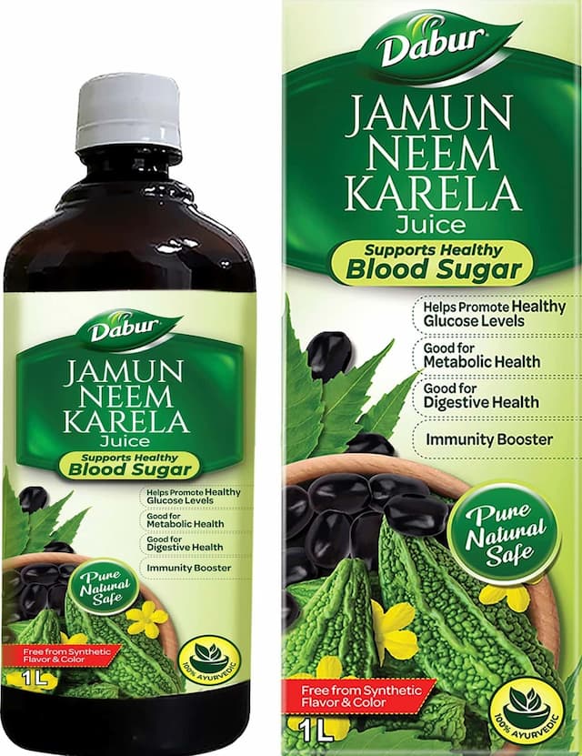 Dabur Jamun Neem Karela Juice - 1 Litre