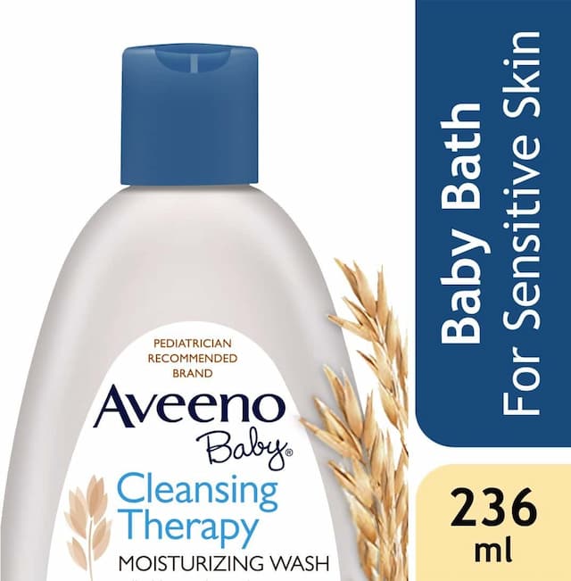 Aveeno Baby Cleansing Therapy Moisturising Wash - 236 Ml