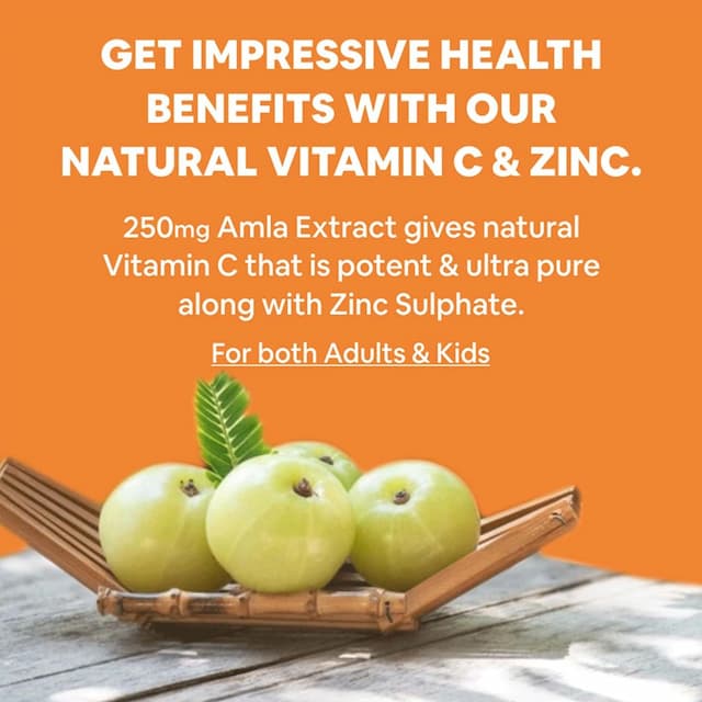Carbamide Forte Vitamin C Gummies With Zinc For Immunity 60 Veg Gummies