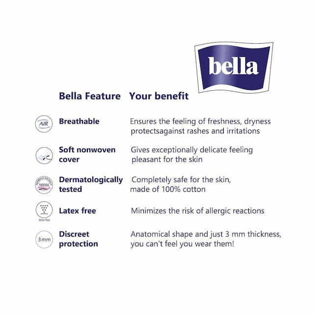 Bella Panty Soft Classic Panyliners 20