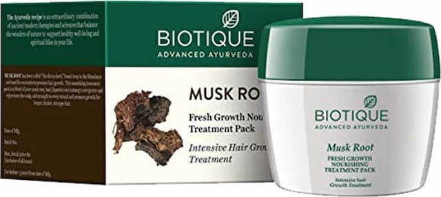 Biotique Musk Root Fresh Growth Nourishing Treatment Pack 230 Gm