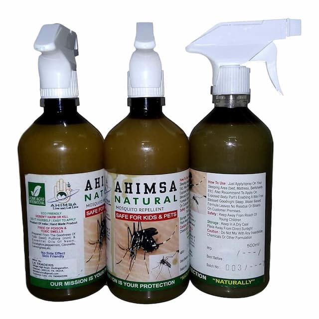 Ahimsa Liquid Mosquito Repellent 500 Ml