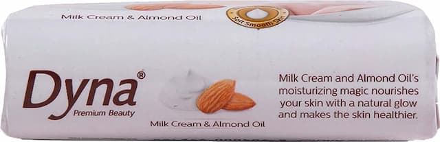 Dyna Milk Cream & Almond Oil 125gm X 4