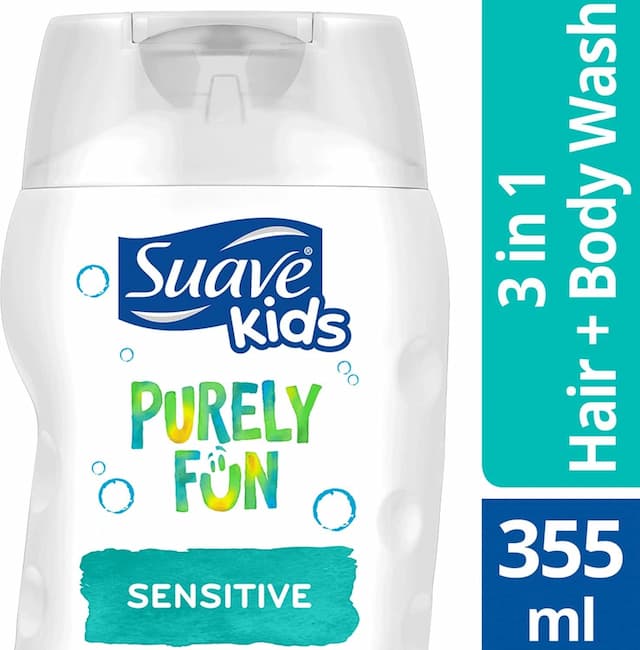 Suave Kids Shampoo 3 In 1 Purely Fun Sensitive - 355ml