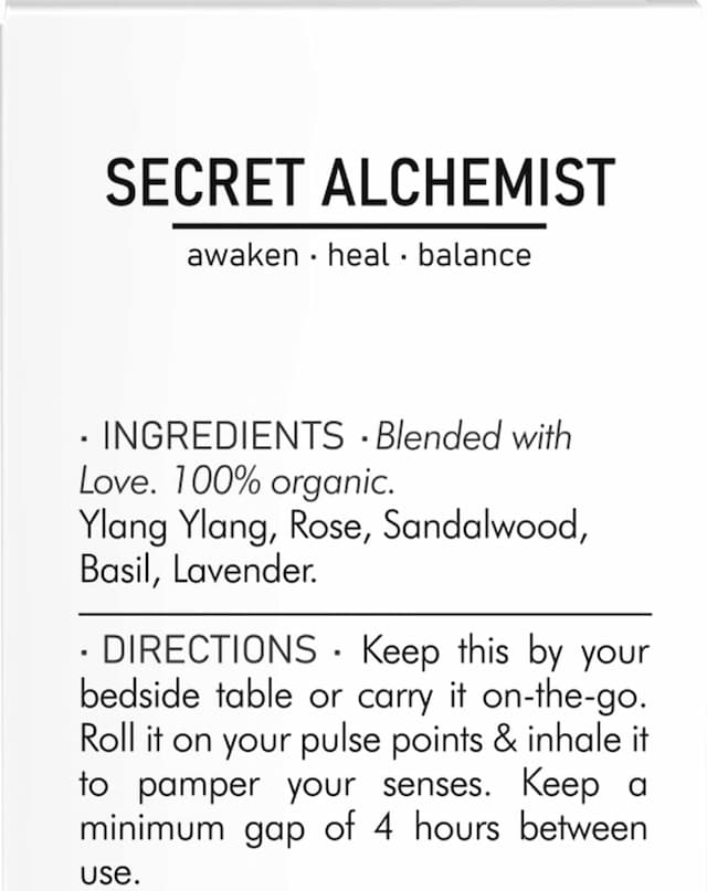 Secret Alchemist Calm - Anxiety Reliever Oil