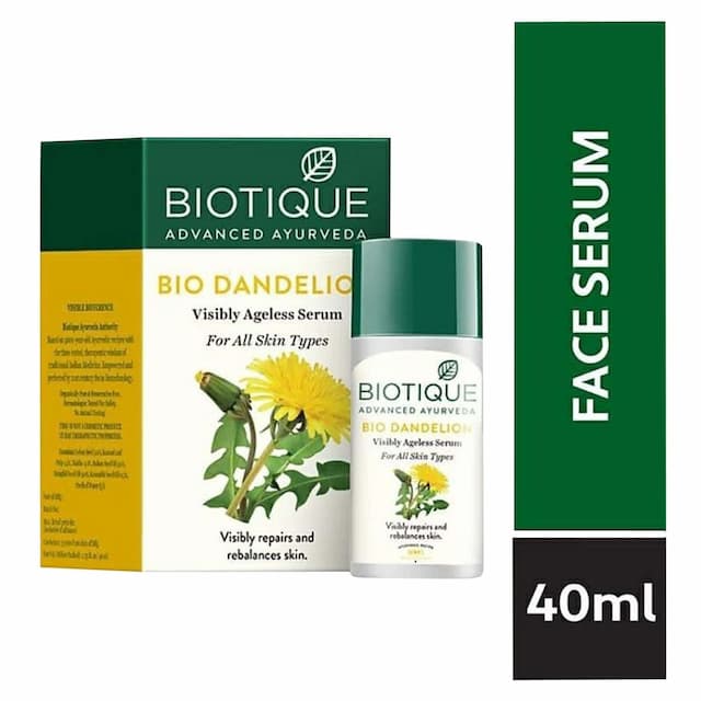 Biotique Bio Dandelion Ageless Serum 40 Ml