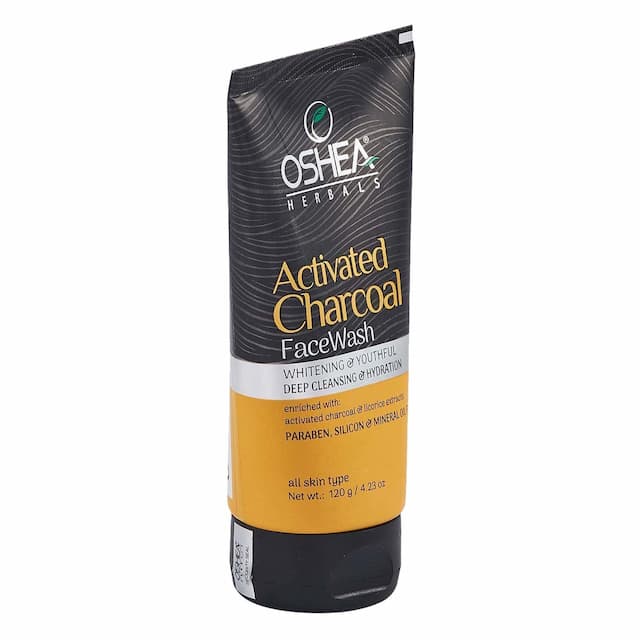 Oshea Activated Charcoal Face Wash 120 Gm