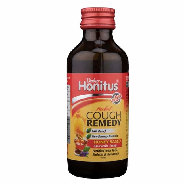 Dabur Honitus Mixed Fruit Syrup For Cold And Cough 100 Ml