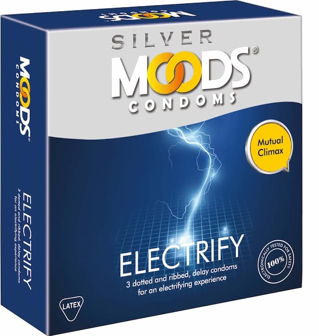 Moods Electrify Condoms - Pack Of 3'S