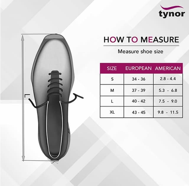 Tynor K 01 Insole Full Silicon Pair Size Medium