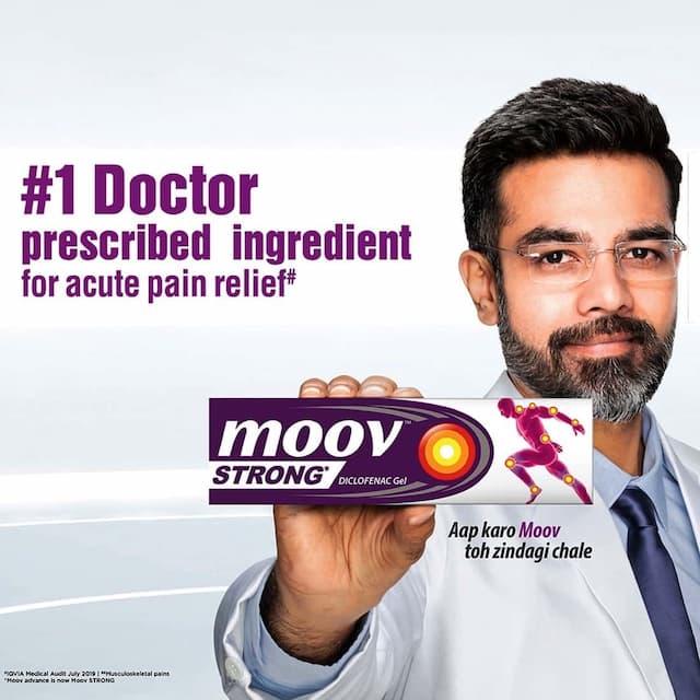 Moov Strong Diclofenac Pain Relief Gel - 20g