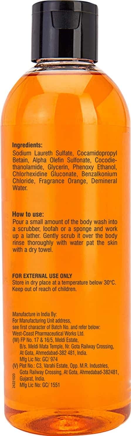 The Bath Store Mandarin Orange Body Wash - 300ml