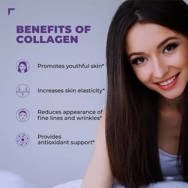 Swisse Beauty Collagen+ Supplement With Peptides & Vitamin C & E For Beautiful Skin - 30 Tablets