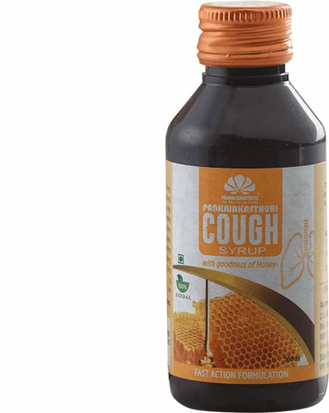 Pankajakasthuri Honey Cough Syrup 100 Ml