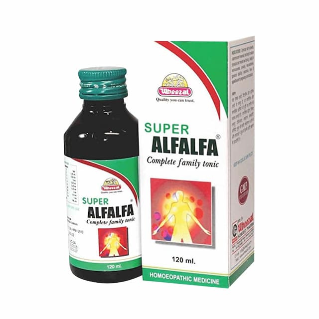 Wheezal Super Alfalfa Syrup 120 Ml