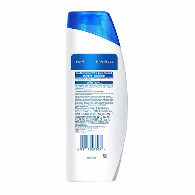 Head And Shoulders 2-In-1 Active Protect Shampoo 360 Ml