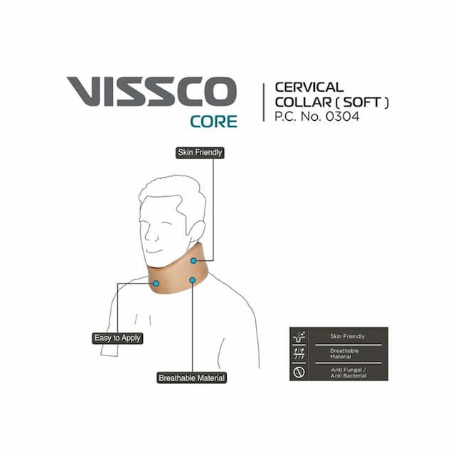 Vissco Core Cervical Collar Soft Medium