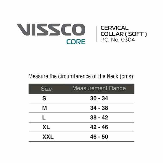 Vissco Core Cervical Collar Soft Medium