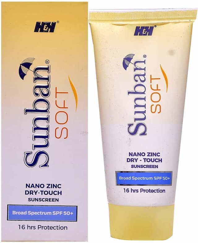 Sunban Soft Spf 50+ Sunscreen Gel 75gm