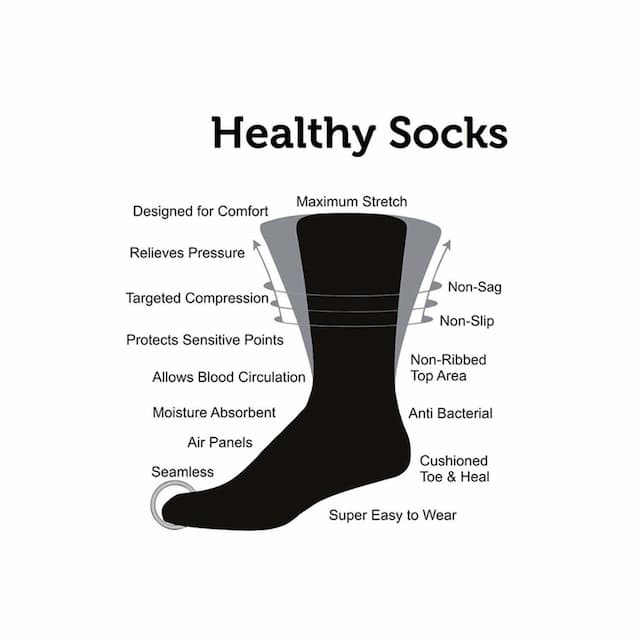 Control D Healthy Socks (1 Pair) 1