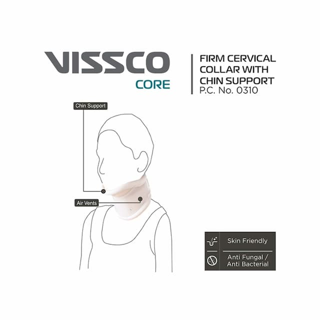 Vissco Cervical Collar With Chin Support Large