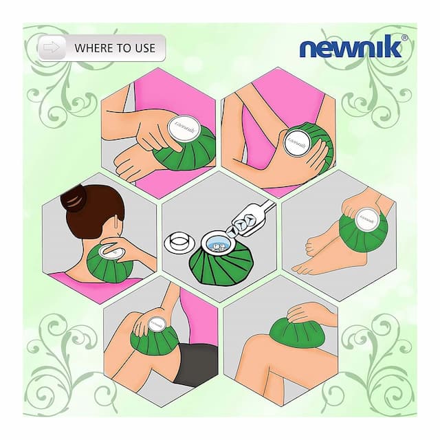 Newnik Ic900 Cool Pack Ice Bag (Green)