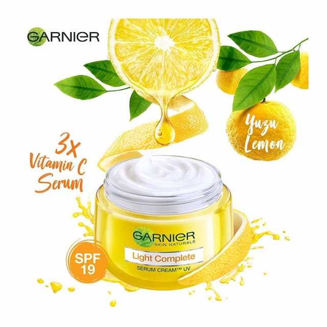 Garnier Skin Naturals Light Complete Serum Cream Spf 19 45 Gm