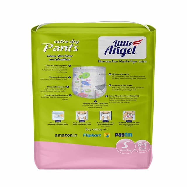 Little Angel Baby Pull Ups Small Diapers 84