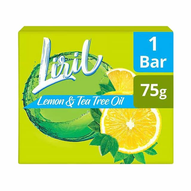 Liril Lemon And Tea Tree Oil Soap 75 Gm