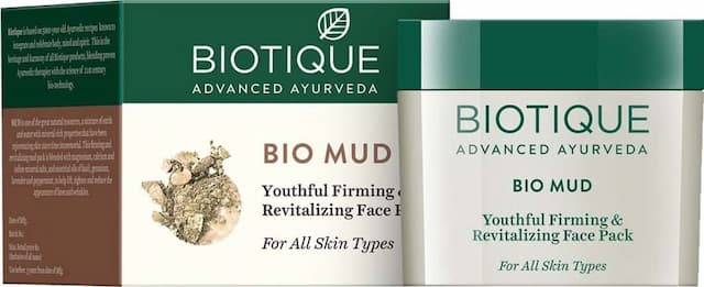 Biotique Bio Mud Youthful Firming And Revitalizing Face Pack 75 Gm