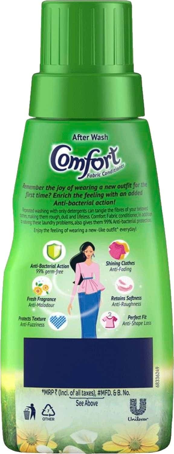 Comfort After Wash Anti Bacterial Fabric Conditioner - 220ml