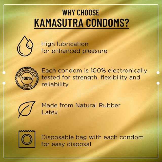Kamasutra Ultra Thin+ Condoms For Men Pack Of 10