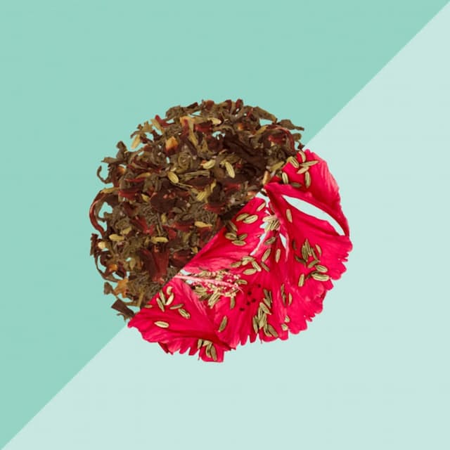 Tea Trunk Hibiscus Green Tea - 100g Tin