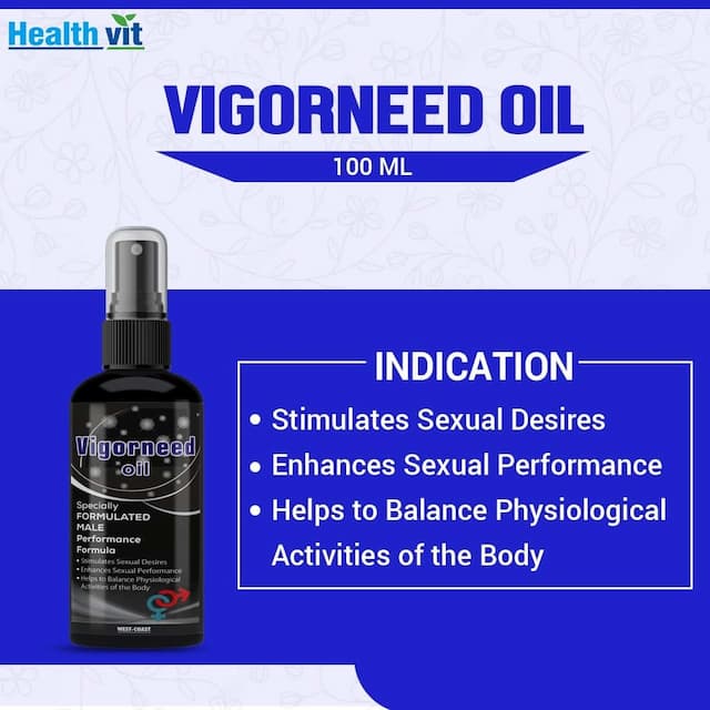 West Coast Vigorneed Oil For Specially Formulated Male Performance Formula - 100ml