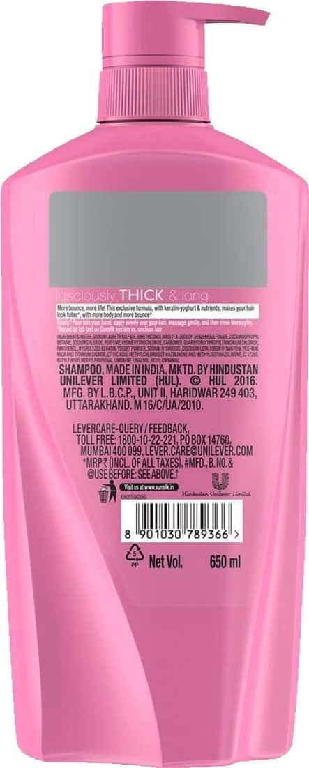 Sunsilk Lusciously Thick & Long Shampoo - 650 Ml