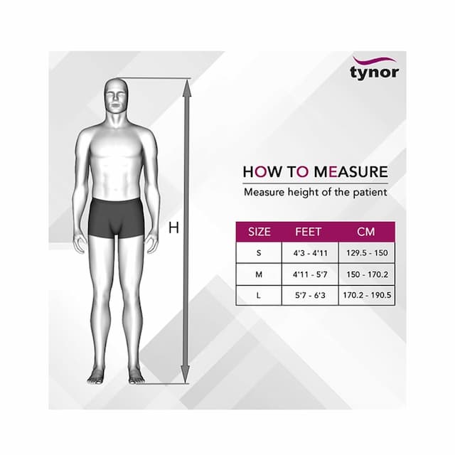Tynor L 21 Axillary Crutch Pair Size Medium