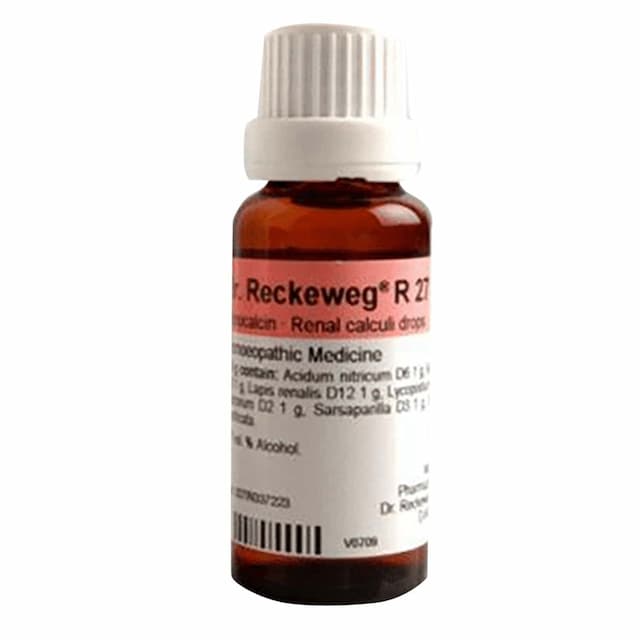 Dr Reckeweg R27 Renal Calculi Drops 22 Ml
