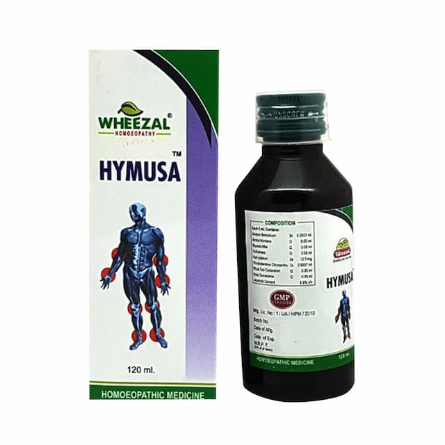 Wheezal Hymusa Syrup 120 Ml