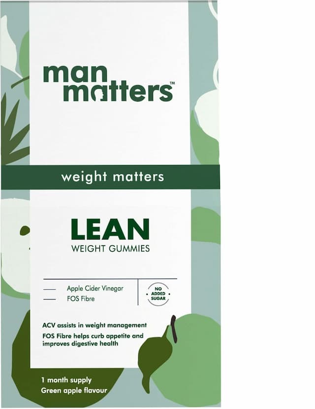 Man Matters Lean Weight Gummies 30n