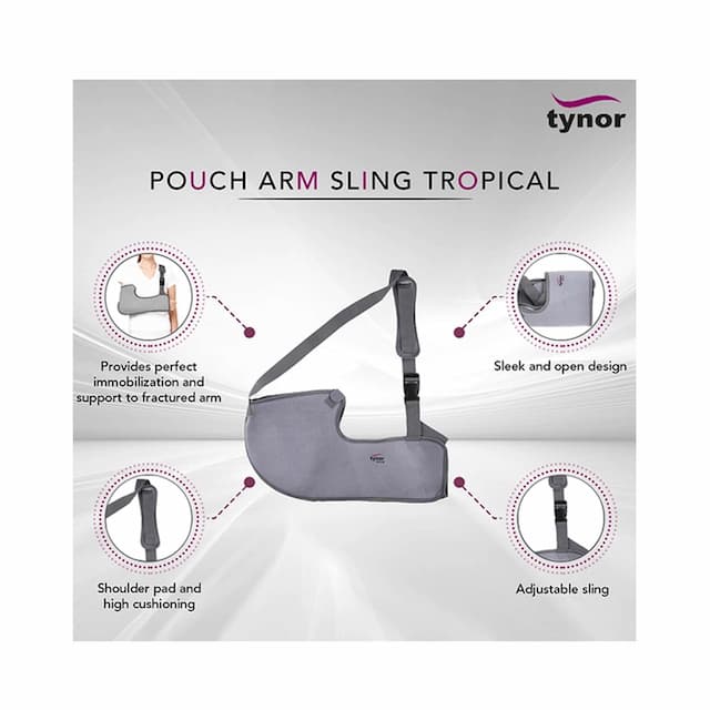 Tynor C 01 Pouch Arm Sling Tropical Belt Size Xl