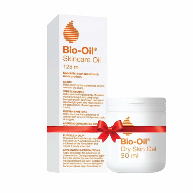 Bio Oil Perfect Skin Combo - Skincare Oil And Dry Skin Gel - Face And Body 175 Ml
