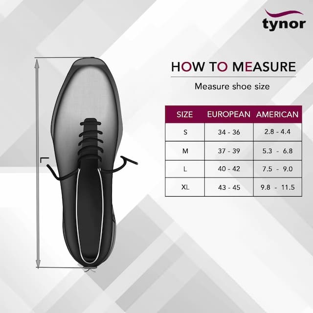 Tynor C-08 Cast Shoe Rocker Sole Size Medium