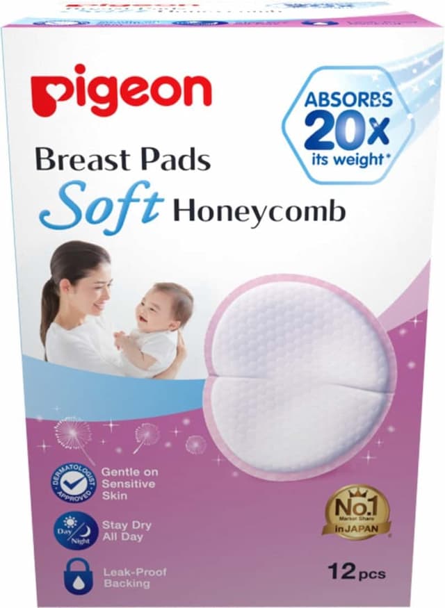 Pigeon Breast Pads Honeycomb -12 Pcs