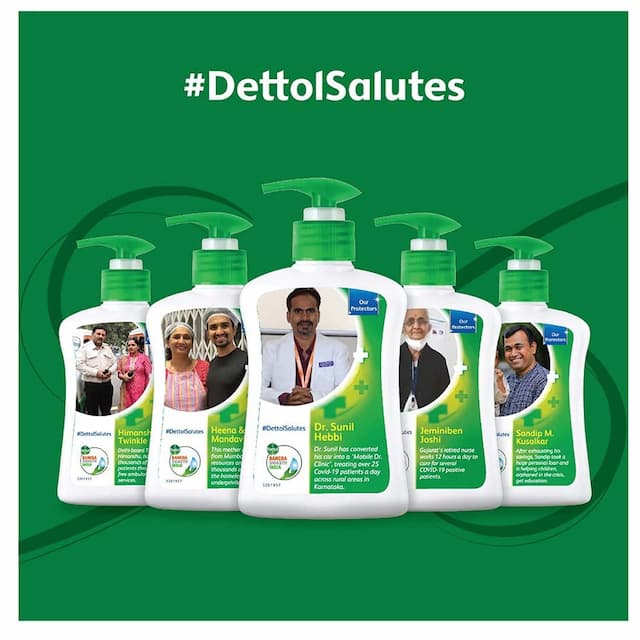 Dettol Skincare Liquid Handwash 200 Ml With Dettol Liquid Handwash 175 Ml
