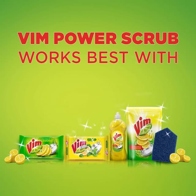 Vim Power Scrub (Pack Of 3)