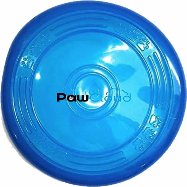 Pawcloud Flexible Rubber | Frisbee Flyer Dog Toy | Dog Fetch Toy | Medium & Large Dogs | Large
