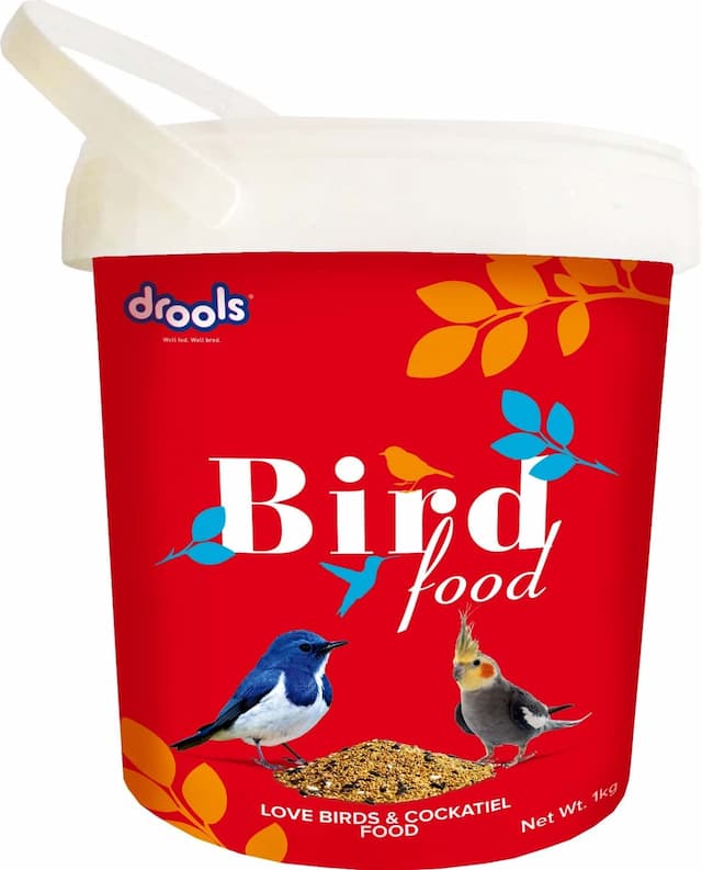 Drools Bird Food For Love Birds And Cockatiel With Mixed Seeds 1kg