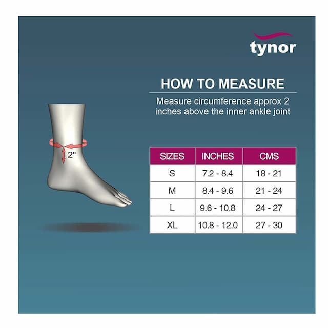 Tynor D 01 Ankle Binder Belt Size Xl